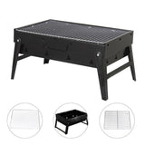 Foldable "Suitcase" Charcoal BBQ Grill