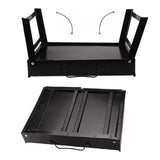 Foldable "Suitcase" Charcoal BBQ Grill