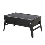 Foldable "Suitcase" Charcoal BBQ Grill
