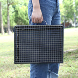 Foldable "Suitcase" Charcoal BBQ Grill