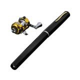 Zansky's "Pocket Pen" Aluminum Rod & Bait Casting Reel Combo - Simply Amazing