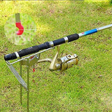 Hook Setter's Double Spring Auto "Activated" Fishing Rod Bracket