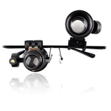 Magnifying Eye Glasses Loupe Lens Jeweler Repair Edition w/ LED Light -  - 3