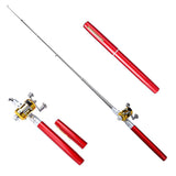 Zansky's "Pocket Pen" Aluminum Rod & Bait Casting Reel Combo - Simply Amazing