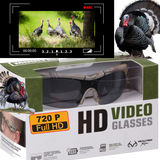 HD Hunting Camo Glasses w/ Built-in VIDEO CAMERA - Record Your Hunts!