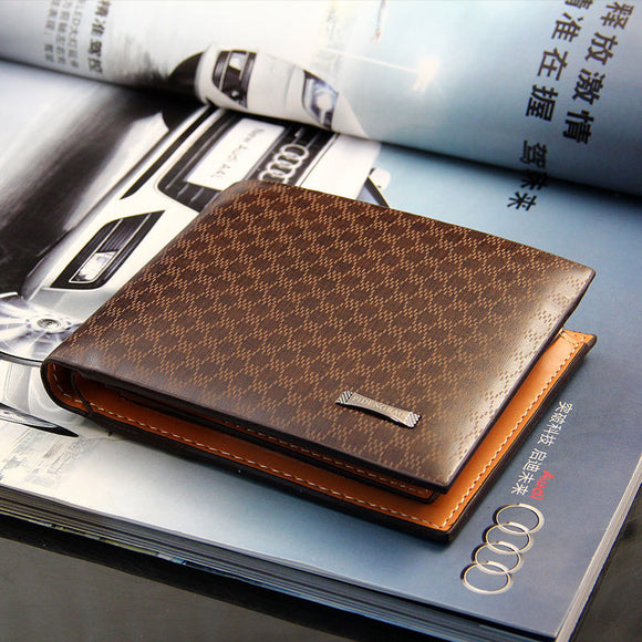Men's PU Leather BUSINESS Fashion Wallet - Thirsty Buyer - 1