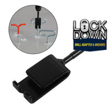 Ice Fishing "LOCK DOWN" Anchors & Drill Adapter - Secures Your Ice Tent in Seconds!