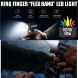 Trophy Glow's All-New Ring Finger "FLEX Band" LED Light