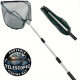 GP's "Portable" Telescopic Fishing Net - Folds Right Down From Over 5 Feet!