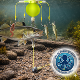 The OCTOPUS BUFFET "No Jigging Required" Ice Fishing Lures - 5 Lures Per Pack!