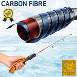 P.W. Woodman's "PISTOL" Grip LUXURY Ice Fishing Rod - Collectors Edition