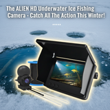 The ALIEN Underwater Advanced ICE FISHING HD Video Camera System- Know What's Below!