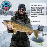 The OCTOPUS BUFFET JUNIOR "No Jigging Required" ICE Fishing Lures - 10 Lures Per Pack!