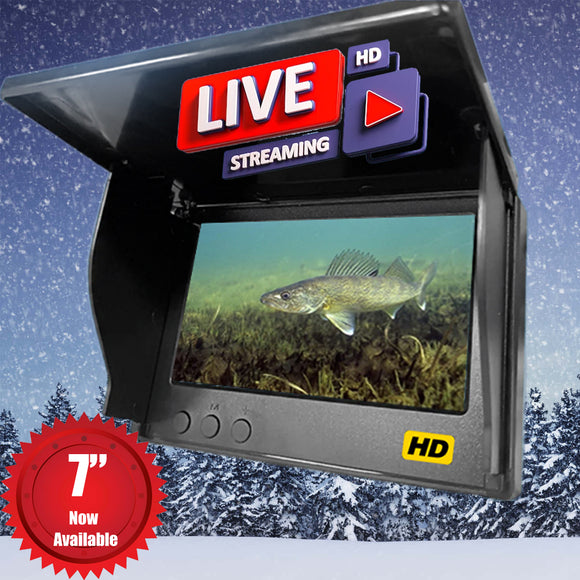 PRO VIEW Portable Underwater ICE FISHING HD Video Camera System - See What's Below The Ice LIVE!