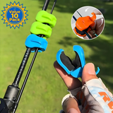 "Quick Clip" Deluxe Fishing Rod Holders w/ built in Dura Foam - 10 Pack