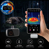 Big Game Hunter's Pocket Portable THERMAL Smartphone "HEAT TRACK" Locator Attachment by GameTrace - Turns your phone into a Thermal Heat Locator Instantly!