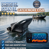 The "Stealth Fishing" SONAR Remote Controlled Portable Boat  w/ Enriched Wireless Sonar Data - New Arrival for 2026!