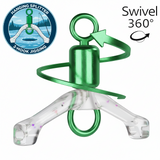 Ice Fishing Two Hook HANGING "SPLITTER" Designed For Jigging - Two Hooks, One Line, Better Odds - Value 50 Pack!