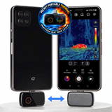 Big Game Hunter's Pocket Portable THERMAL Smartphone "HEAT TRACK" Locator Attachment by GameTrace - Turns your phone into a Thermal Heat Locator Instantly!