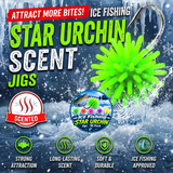 Ice Fishing "Star Urchin" Jigs (1/8 oz) - 30 Pack - NEW!
