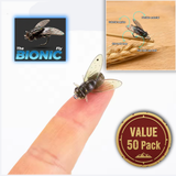 The BIONIC Fishing "Fly" Lure - Value 50 Pack NOW in 5 Colors!