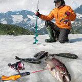 P.W. Woodman's "PISTOL" Grip LUXURY Ice Fishing Rod - Collectors Edition