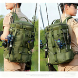 The Ultimate Fishing Tackle Backpack/Carrying Bag - Holds Everything!