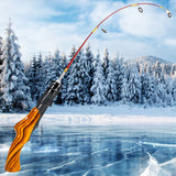 P.W. Woodman's "PISTOL" Grip LUXURY Ice Fishing Rod - Collectors Edition