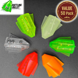 The "Rattling Bullet" - Attracts Fish To Any Moving Lure! Value 50 pack - Available in 2 sizes
