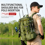 The Ultimate Fishing Tackle Backpack/Carrying Bag - Holds Everything!