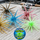 STAR SPANGLED "Urchin" Fishing Lures - SUPER VALUE 30 Pack in Assorted Colors!