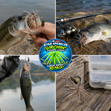 STAR SPANGLED "Urchin" Fishing Lures - SUPER VALUE 30 Pack in Assorted Colors!