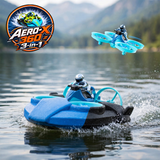 3-in-1 Remote Controlled "AERO-X 360 DRONE" - Land, Sea, & Air in One Amazing Machine!
