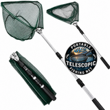GP's "Portable" Telescopic Fishing Net - Folds Right Down From Over 5 Feet!