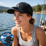 Outdoor 4 Life's Solar Powered "COOLING FAN" Baseball Cap - Keeps Your Face & Upper Body Cool!