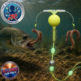 The OCTOPUS BUFFET JUNIOR "No Jigging Required" Fishing Lures - 10 Lures Per Pack!