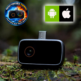 Big Game Hunter's Pocket Portable THERMAL Smartphone "HEAT TRACK" Locator Attachment by GameTrace - Turns your phone into a Thermal Heat Locator Instantly!