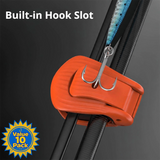 "Quick Clip" Deluxe Fishing Rod Holders w/ built in Dura Foam - 10 Pack