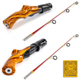 P.W. Woodman's "PISTOL" Grip LUXURY Ice Fishing Rod - Collectors Edition