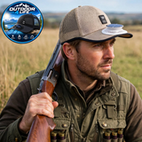 Outdoor 4 Life's Solar Powered "COOLING FAN" Baseball Cap - Keeps Your Face & Upper Body Cool!