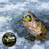 Bill McAllister's Bottoms "Up" Twin Hook"ers" ICE Fishing Lures - 12 Lures Per Pack