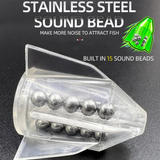 The "Rattling Bullet" - Attracts Fish To Any Moving Lure! Value 50 pack - Available in 2 sizes