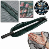 GP's "Portable" Telescopic Fishing Net - Folds Right Down From Over 5 Feet!