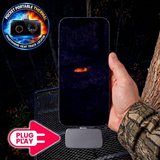 Big Game Hunter's Pocket Portable THERMAL Smartphone "HEAT TRACK" Locator Attachment by GameTrace - Turns your phone into a Thermal Heat Locator Instantly!
