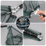 GP's "Portable" Telescopic Fishing Net - Folds Right Down From Over 5 Feet!