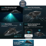The "Stealth Fishing" SONAR Remote Controlled Portable Boat  w/ Enriched Wireless Sonar Data - New Arrival for 2026!