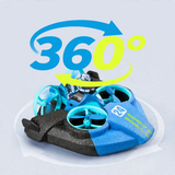 3-in-1 Remote Controlled "AERO-X 360 DRONE" - Land, Sea, & Air in One Amazing Machine!
