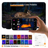 Big Game Hunter's Pocket Portable THERMAL Smartphone "HEAT TRACK" Locator Attachment by GameTrace - Turns your phone into a Thermal Heat Locator Instantly!