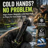 NEW - Magnetic HOOK TYER - Built-in Magnet holds the Hook while you tie!