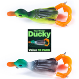 Top Water "DUCKY" - Value 10 Pack